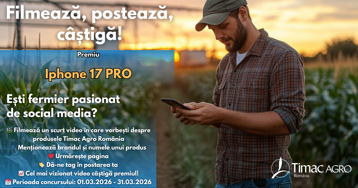 banner concurs timac agro romania
